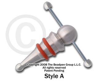 Style A Beadable Wine Stopper 