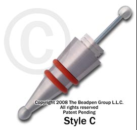 Style C Beadable Wine Stopper